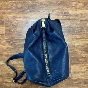 Navy blue backpack